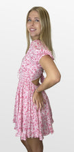 Load image into Gallery viewer, Pure Sweetness Floral Cap Sleeve Mini Dress