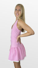 Load image into Gallery viewer, Sweet Summer Gingham Halter Dress