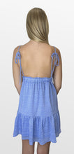 Load image into Gallery viewer, Blue Lines Sundress