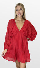 Load image into Gallery viewer, Angel in the Outfield Crinkle Dress