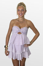 Load image into Gallery viewer, Tailgate Twist Strapless Dress