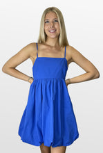 Load image into Gallery viewer, Fair Game Babydoll Bubble Hem Dress