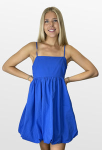 Fair Game Babydoll Bubble Hem Dress