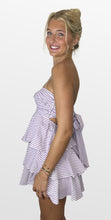 Load image into Gallery viewer, Tailgate Twist Strapless Dress