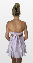 Load image into Gallery viewer, Tailgate Twist Strapless Dress