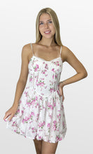 Load image into Gallery viewer, Fresh Pink Roses Corset Dress