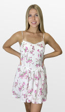 Load image into Gallery viewer, Fresh Pink Roses Corset Dress