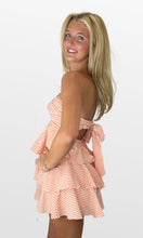 Load image into Gallery viewer, Tailgate Twist Strapless Dress