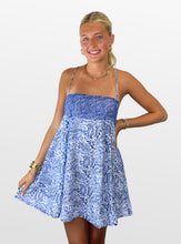 Load image into Gallery viewer, Blue Breeze Mini Dress