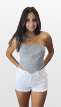 Load image into Gallery viewer, Wild and Free Gingham Bandana Top