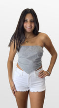 Load image into Gallery viewer, Wild and Free Gingham Bandana Top
