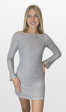 Load image into Gallery viewer, Subtle Stripes Knit Dress