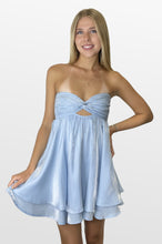 Load image into Gallery viewer, Celebrate With a Twist Strapless Dress