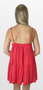 Brilliant Red Sundress