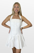 Load image into Gallery viewer, Fasten Up Drop Waist Halter Dress