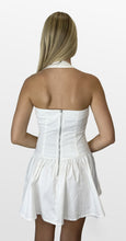 Load image into Gallery viewer, Fasten Up Drop Waist Halter Dress