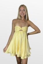 Load image into Gallery viewer, Celebrate With a Twist Strapless Dress