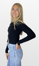 Load image into Gallery viewer, Before Midnight Bow Detail Sweater