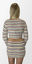 Load image into Gallery viewer, Soft Smile Striped Knit Set