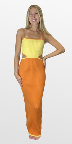 Hello Sunshine Knit Maxi Dress