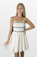 Load image into Gallery viewer, Double Back Ribbon Tie Dress