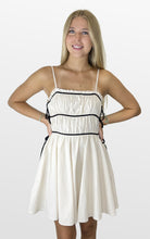 Load image into Gallery viewer, Double Back Ribbon Tie Dress