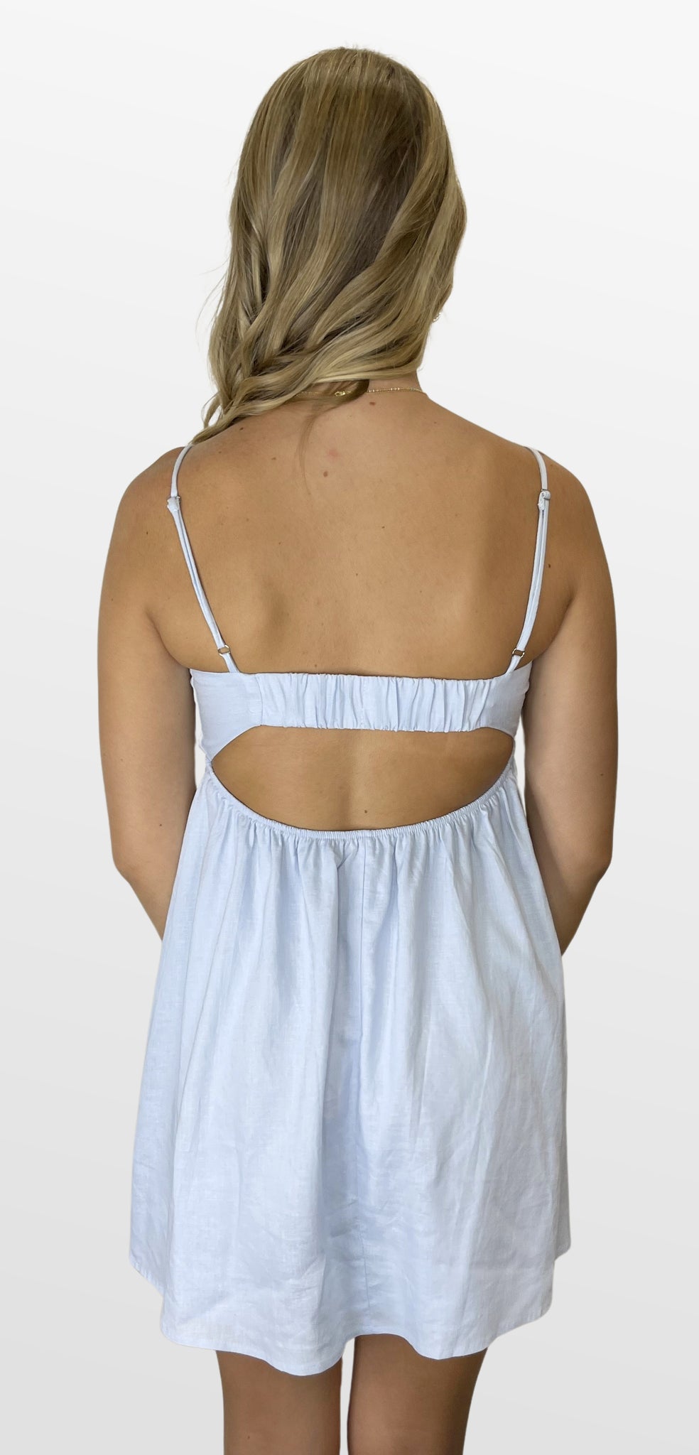 Baby Blue Eyes Linen Dress The Campus Colors Boutique Baby Blue Eyes Linen Dress The Campus Colors Boutique