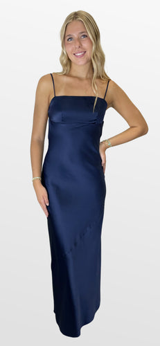 Formal Navy Blues Maxi Dress