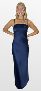 Formal Navy Blues Maxi Dress