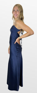 Formal Navy Blues Maxi Dress