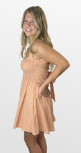 Load image into Gallery viewer, Texas Rose Smocked Top Dress