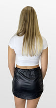 Load image into Gallery viewer, The Right Move Faux Leather Skort