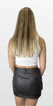 Load image into Gallery viewer, Rough Rider Faux Leather Skirt