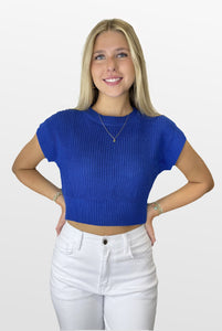 Easy Answer Crop Sweater