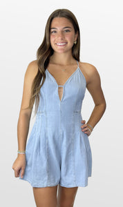 A Bit of Nostalgia Denim Romper