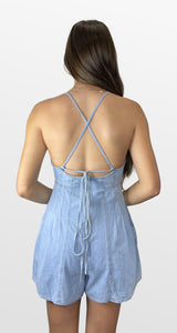 A Bit of Nostalgia Denim Romper