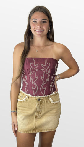 Ride’Em Corset Top