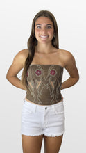 Load image into Gallery viewer, Western Front Corset Top