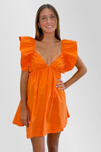 Load image into Gallery viewer, Get Your Game On Dress With Ruffle Sleeves