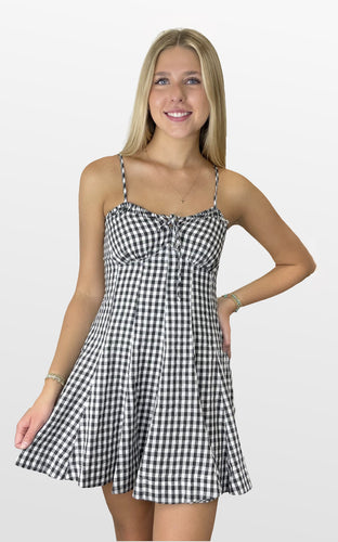 Check the Box Gingham Dress