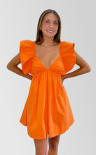 Load image into Gallery viewer, Get Your Game On Dress With Ruffle Sleeves