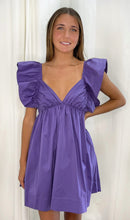 Load image into Gallery viewer, Get Your Game On Dress With Ruffle Sleeves