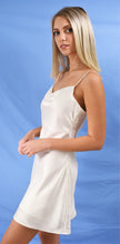 Load image into Gallery viewer, Nights in White Satin Cowl Neckline Dress