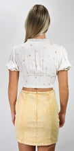 Load image into Gallery viewer, Golden Years Washed Denim Mini Skirt