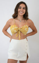 Load image into Gallery viewer, Floral Front Tie Bandeau