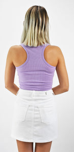 Basic Element Racer Back Crop Tee