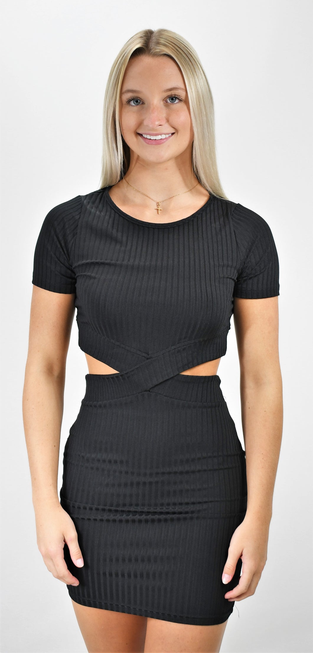 Cut It Out Open Midriff Bodycon Dress The Campus Colors Boutique Cut It Out Open Midriff Bodycon Dress The Campus Colors Boutique