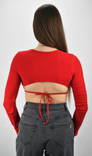 Load image into Gallery viewer, Love Yourself Open Back Long Sleeve Bodysuit