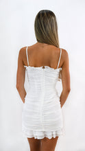 Load image into Gallery viewer, All For You Ruched Dress With Ruffle Bottom