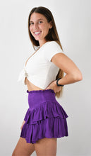 Load image into Gallery viewer, You’re a Flirt Drop Waist Smocked Skirt